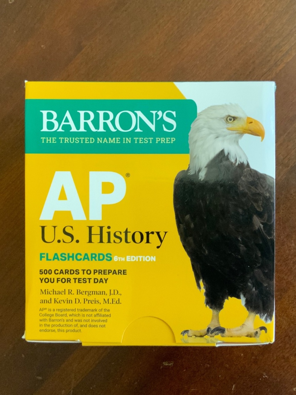 Barron’s AP U.S. History Flashcards 6th edition (current)
